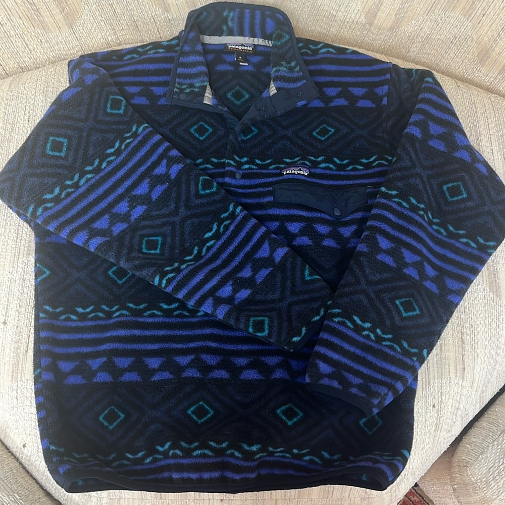 Retro Unisex Patagonia Synchilla Fleece Pullover